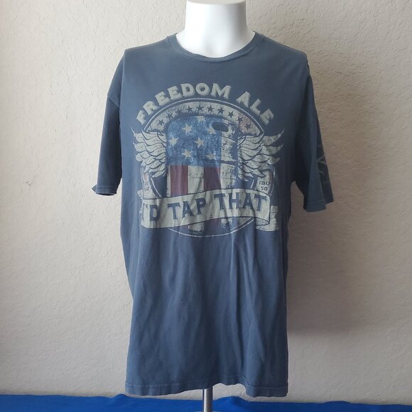 Grunt Style XL Tshirt: Freedom Ale 'I'd Tap That" - Picture 1 of 7